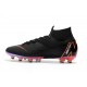 Nike Zapatos Mercurial Superfly 6 Elite AG-Pro Negro Natanja