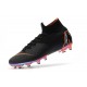 Nike Zapatos Mercurial Superfly 6 Elite AG-Pro Negro Natanja