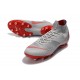 Nike Zapatos Mercurial Superfly 6 Elite AG-Pro Gris Rojo