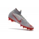 Nike Zapatos Mercurial Superfly 6 Elite AG-Pro Gris Rojo
