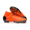 Nike Zapatos Mercurial Superfly 6 Elite AG-Pro Naranja Negro