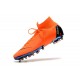 Nike Zapatos Mercurial Superfly 6 Elite AG-Pro Naranja Negro