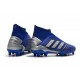 Zapatillas de Fútbol adidas Predator 19+ FG Azul Argento