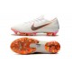 Bota de fútbol Nike Mercurial Vapor XII Elite AG-Pro Blanco Naranja
