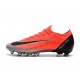 Bota de fútbol Nike Mercurial Vapor XII Elite AG-Pro Rojo Plata Negro