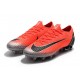 Bota de fútbol Nike Mercurial Vapor XII Elite AG-Pro Rojo Plata Negro
