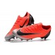 Bota de fútbol Nike Mercurial Vapor XII Elite AG-Pro Rojo Plata Negro