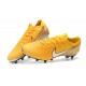 Bota de fútbol Nike Mercurial Vapor XII Elite AG-Pro Neymar Amarillo Blanco