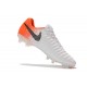 Nike Botas de Futbol Tiempo Legend VII Elite FG - Blanco Naranja