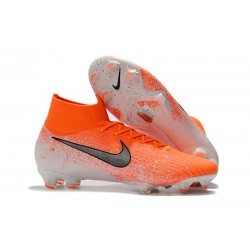 Nike Mercurial Superfly 6 Elite DF FG Zapatillas - Carmesí Blanco Negro