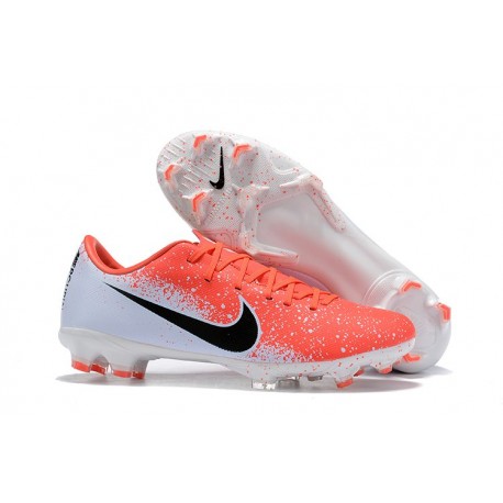 Nike Mercurial Vapor XII Elite FG Botas de Fútbol - Rojo Blanco Negro
