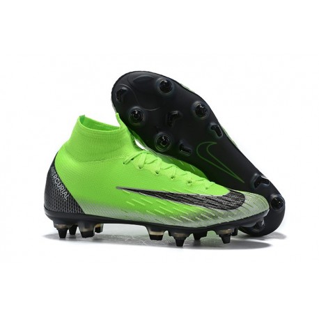 Ronaldo Nike Mercurial Superfly 360 Elite Anti-Clog SG-Pro Verde