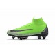 Ronaldo Nike Mercurial Superfly 360 Elite Anti-Clog SG-Pro Verde
