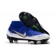 Nike Phantom Vision Elite DF ACC Anti-Clog SG-Pro Azul Plata Blanco
