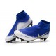 Nike Phantom Vision Elite DF ACC Anti-Clog SG-Pro Azul Plata Blanco