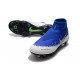 Nike Phantom Vision Elite DF ACC Anti-Clog SG-Pro Azul Plata Blanco