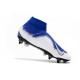 Nike Phantom Vision Elite DF ACC Anti-Clog SG-Pro Azul Plata Blanco