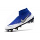 Nike Phantom Vision Elite DF ACC Anti-Clog SG-Pro Azul Plata Blanco