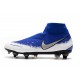 Nike Phantom Vision Elite DF ACC Anti-Clog SG-Pro Azul Plata Blanco
