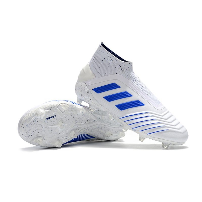 Botas de Fútbol Predator 19.1 FG Blanco Azul