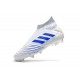 Zapatillas de Fútbol adidas Predator 19+ FG Virtuso Blanco Azul