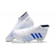 Zapatillas de Fútbol adidas Predator 19+ FG Virtuso Blanco Azul
