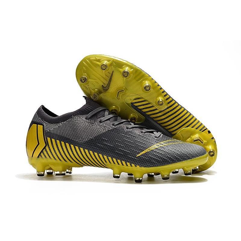 Bota de fútbol Nike Mercurial Vapor XII Elite AG-Pro Gris Amarillo