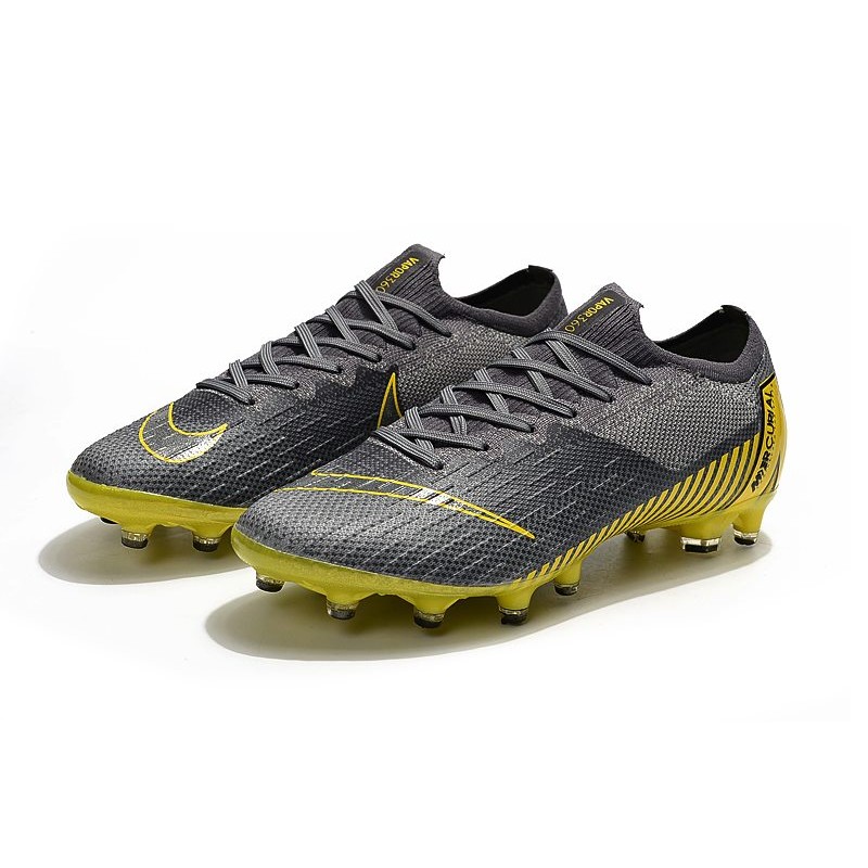 Bota de fútbol Nike Mercurial Vapor XII Elite AG-Pro Gris Amarillo