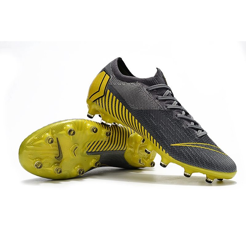 Bota de fútbol Nike Mercurial Vapor XII Elite AG-Pro Gris Amarillo