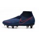 Nike Phantom Vision Elite DF ACC Anti-Clog SG-Pro Zafiro Rojo