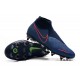Nike Phantom Vision Elite DF ACC Anti-Clog SG-Pro Zafiro Rojo