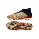 Zapatillas de Fútbol adidas Predator 19+ FG Oro Plata Rojo