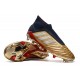 Zapatillas de Fútbol adidas Predator 19+ FG Oro Plata Rojo