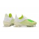 Botas de Fútbol X 18+ de adidas - Blanco Verde