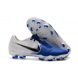 Zapatillas de Fútbol Nike Phantom Venom Elite FG Blanco Azul