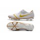 Zapatillas de Fútbol Nike Phantom Venom Elite FG Blanco Oro