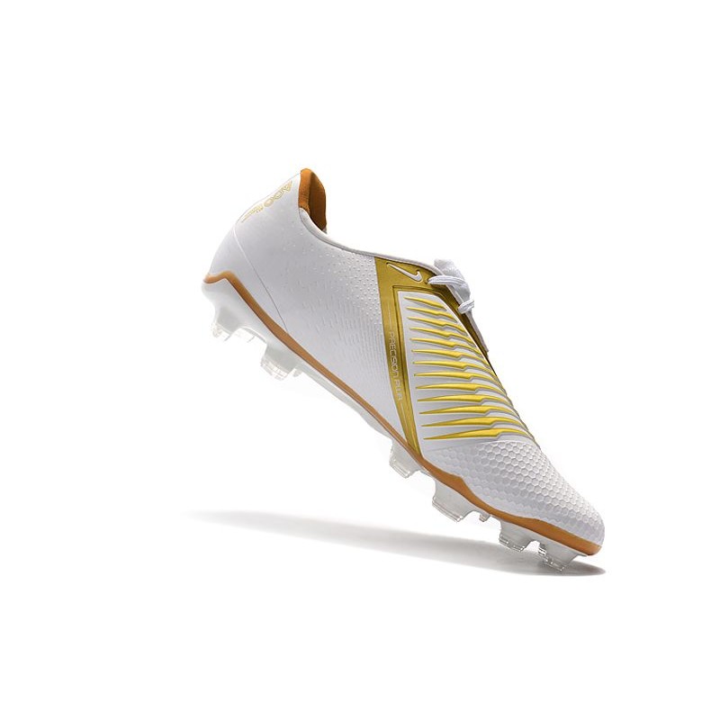 Zapatillas de Fútbol Nike Phantom Venom Elite FG Blanco Oro