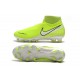 Nike Phantom Vision Elite FG Bota Amarillo Fluorescente Blanco