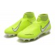Nike Phantom Vision Elite FG Bota Amarillo Fluorescente Blanco