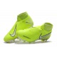 Nike Phantom Vision Elite FG Bota Amarillo Fluorescente Blanco