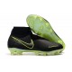 Nike Phantom Vision Elite FG Bota de Fútbol Negro Amarillo Fluorescente