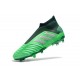 Zapatillas de Fútbol adidas Predator 19+ FG Verde Negro Argento