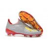 Botas de Fútbol adidas X 19 + FG Plata Rojo