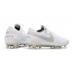 Zapatos de Fútbol Nike Tiempo Legend VIII Elite FG Blanco Platino Gris Lobo