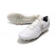Zapatos de Fútbol Nike Tiempo Legend VIII Elite FG Blanco Platino Gris Lobo