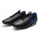 Zapatos de Fútbol Nike Tiempo Legend VIII Elite FG Negro Azul
