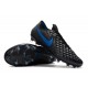 Zapatos de Fútbol Nike Tiempo Legend VIII Elite FG Negro Azul