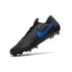 Zapatos de Fútbol Nike Tiempo Legend VIII Elite FG Negro Azul