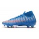 Tacos Nike Mercurial Superfly VII Elite FG - Azul Rojo