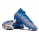 Tacos Nike Mercurial Superfly VII Elite FG - Azul Rojo